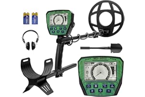 GDDREAM Metal Detector for Adults – High Accuracy, 4 Professional Modes, 10" IP68 Waterproof Coil, New Advanced DSP Chip for Gold, Silver, Beach & Treasure Hunting