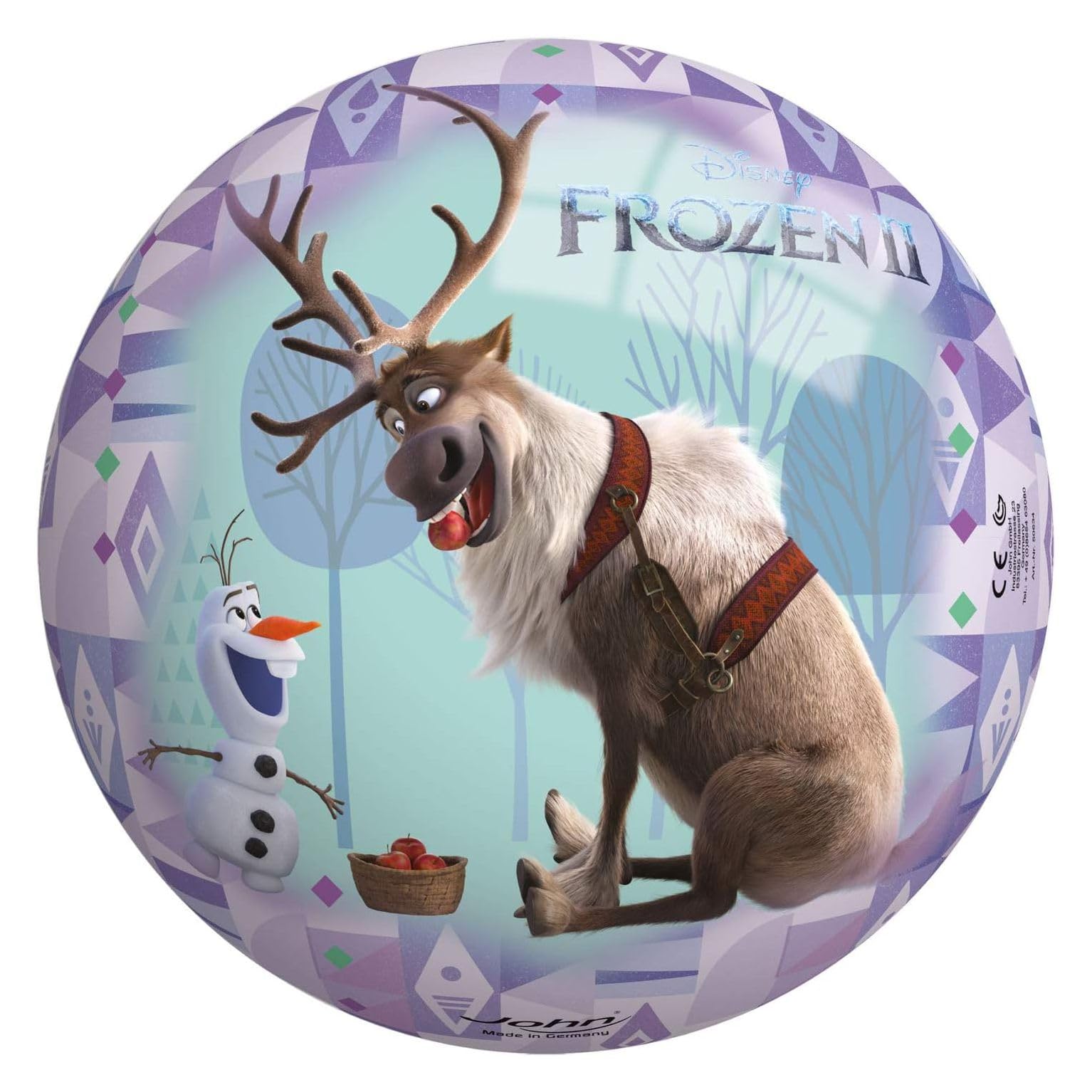 Globo Toys Globo - 50634 230 mm Summer Frozen Ball with Net