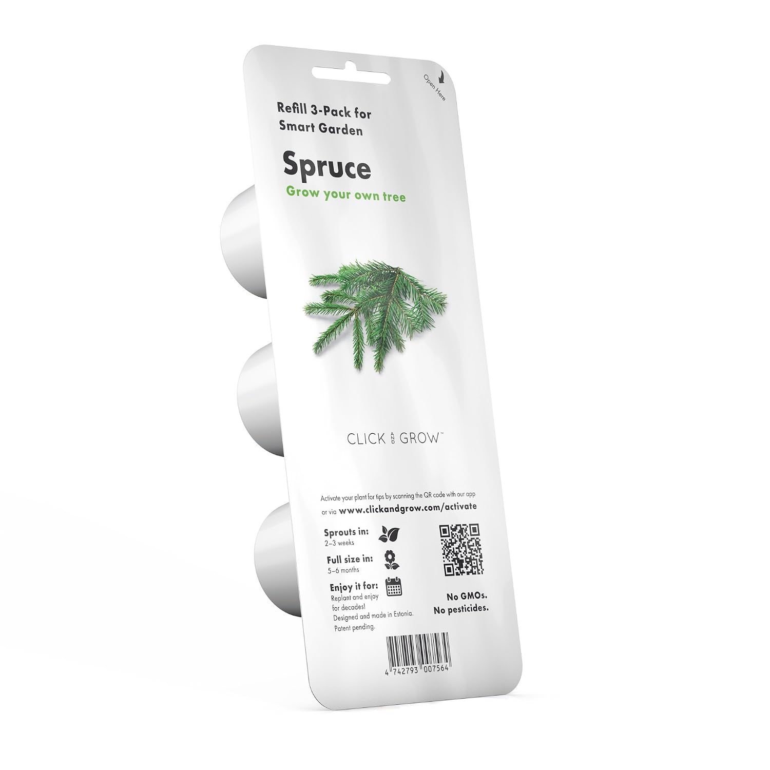 Recarga Triple de Abeto para Smart Garden - Click and Grow: Amazon ...