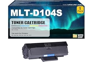 MLT-D104S Toner Cartridge Compatible Work for Samsung ML-1660 ML-1665 ML-1667 ML-1670 Printers