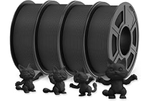 JAYO High Speed Matte PLA Filament 4.4KG, Matte Surface and Low Warping Filament, 1.75mm Dimensional Accuracy +/- 0.02mm, 4 P