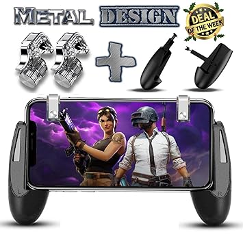 Amazon Com Mobile Game Controller Jizmo High Sensitive L1r1 Mobile - amazon com mobile game controller jizmo!    high sensitive l1r1 mobile game triggers for pubg mobile knives out mobile games beauty