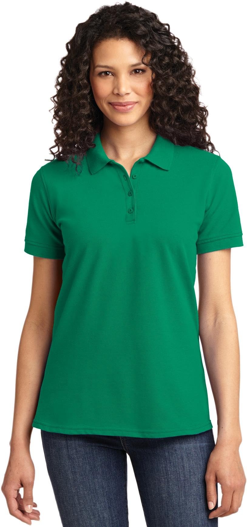 Port & Company Women's 50/50 Pique Polo