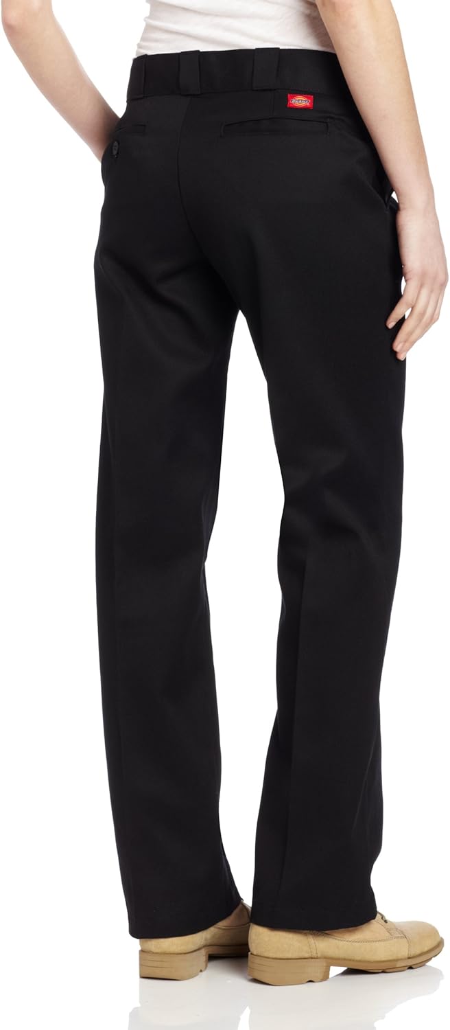 Dickies Women's Original Work Pant with Wrinkle And Stain Resistance: Work Utility Pants: Clothing
