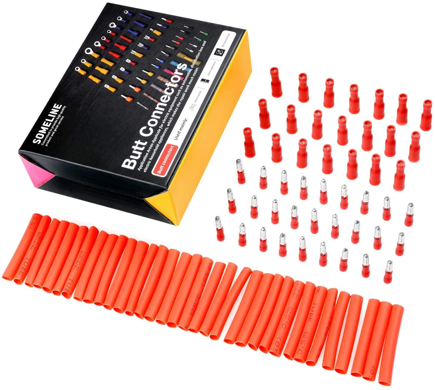 Buy Crimp Connectors Insulated Cable Terminals Electrical Wire Connectors Set Terminals Crimps