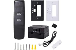 Cracubit Gas Fireplace Remote Control System Kit for Standard Millivolt Gas Valve Appliances, Fit for Skytech, Majestic, Ambient, Majessen, Monesen, Vermont Gas Fireplaces.