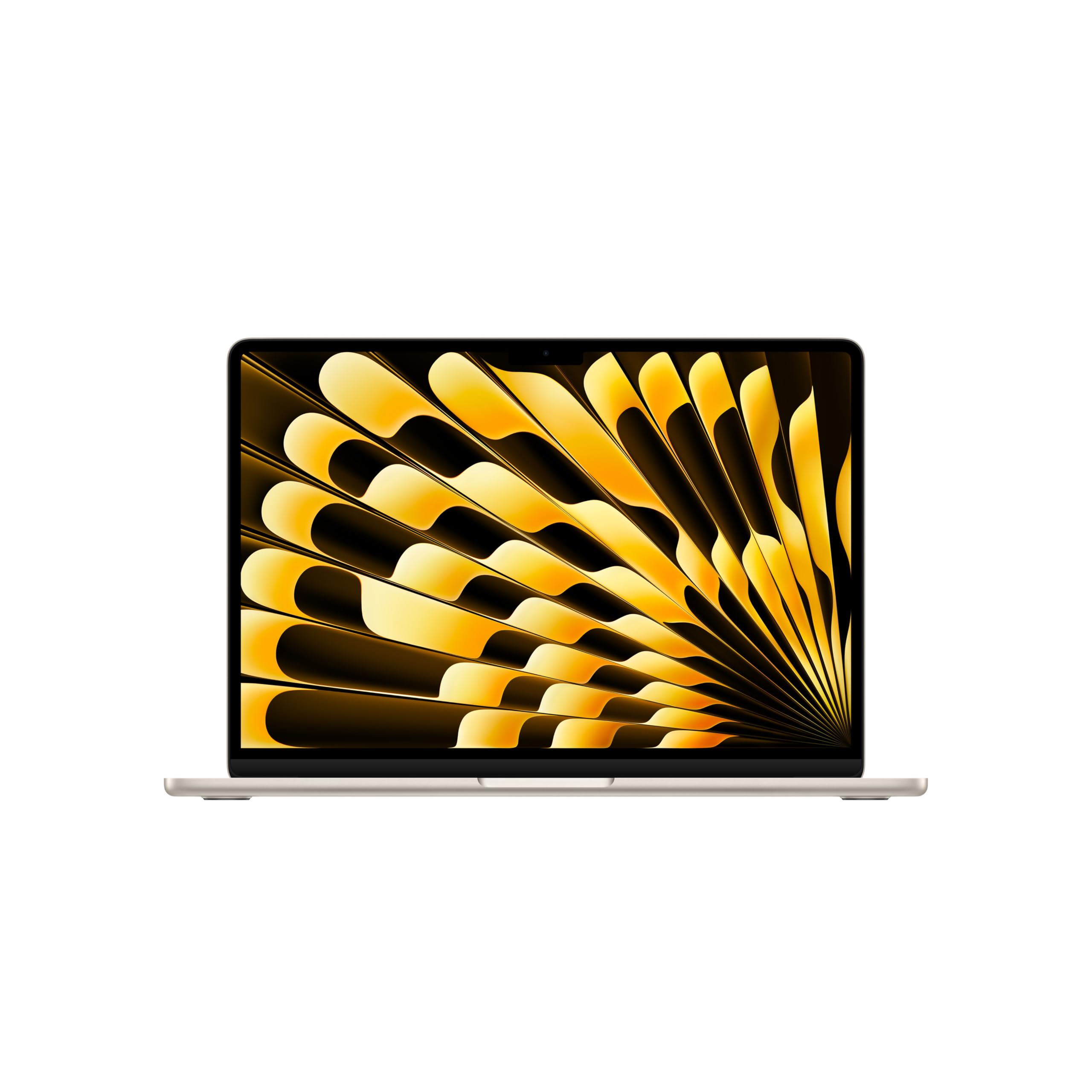 Apple MacBook Air de 13,6 Pulgadas con Chip M5: Pantalla Liquid Retina, CPU de 10 núcleos, GPU de 10 núcleos, 16 GB de Memoria unificada, 1 TB de SSD, Wi-Fi 7,Teclado portugués; Blanco Estrella