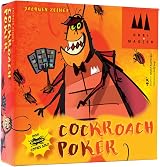 Schmidt Cockroach Poker Bluffing Card Game Orange Coiledspring 2-6 Players view 3