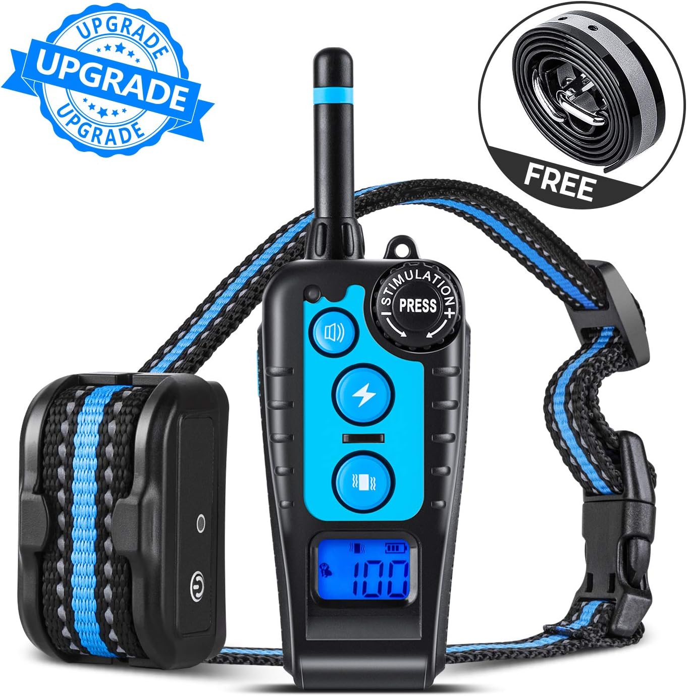 Reviews GLOUE Dog Training Collar,1640FT Remote Shock Collar for Dogs