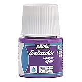 Pebeo Setacolor Opaque Fabric Paint, 45ml, Fig