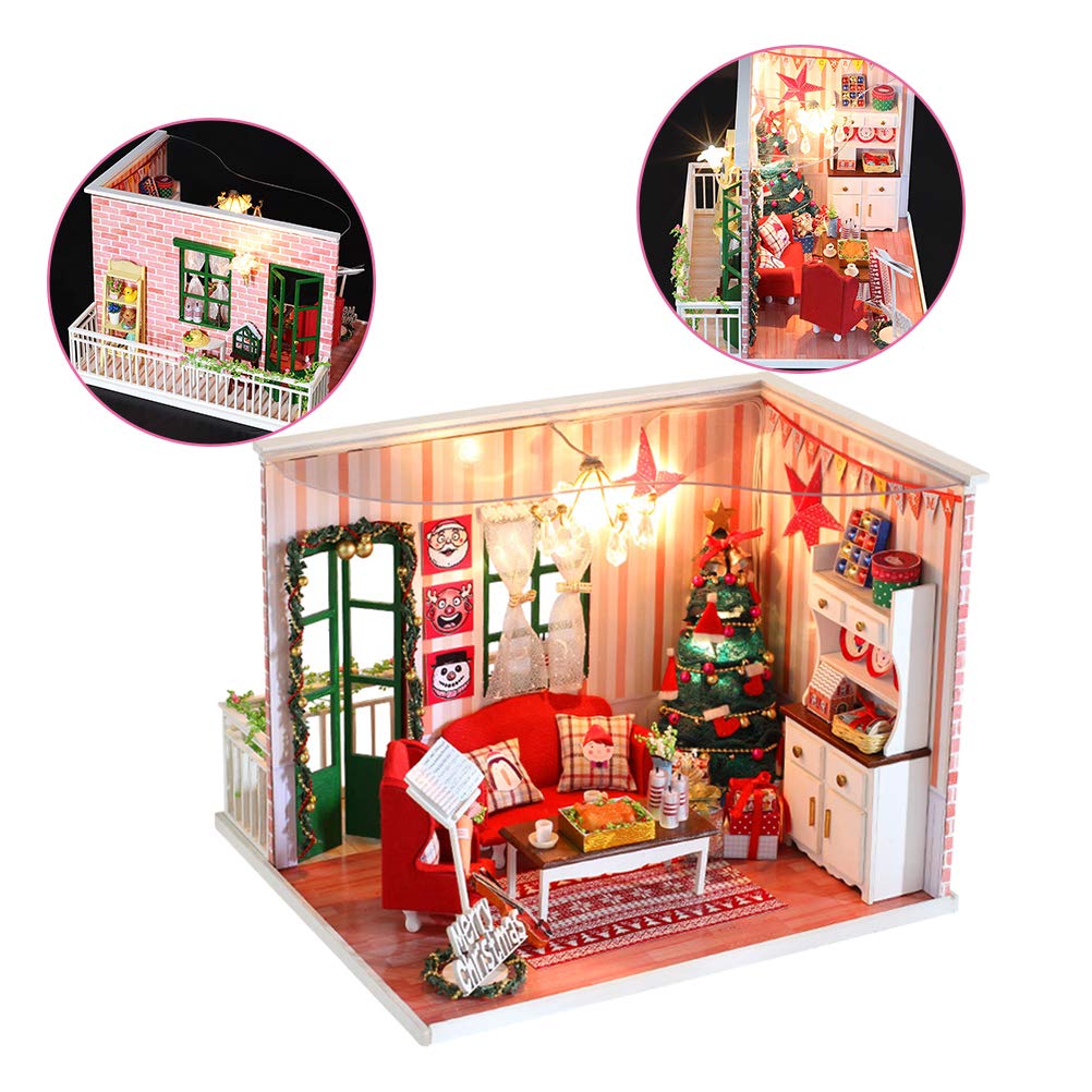 christmas dollhouse miniatures