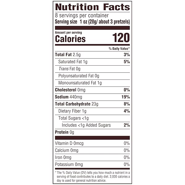 SNYDER’S OF HANOVER, GLUTEN FREE PRETZELS, 8 OZ