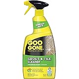 Goo Gone Grout & Tile Cleaner - 28 Ounce - Removes Tough Stains Dirt Caused By Mold Mildew Soap Scum and Hard Water Staining
