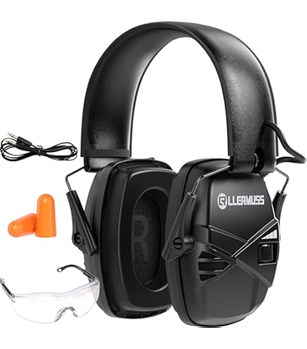 Tapones Oidos Orejeras Electrónicas De Protección Auditiva 21