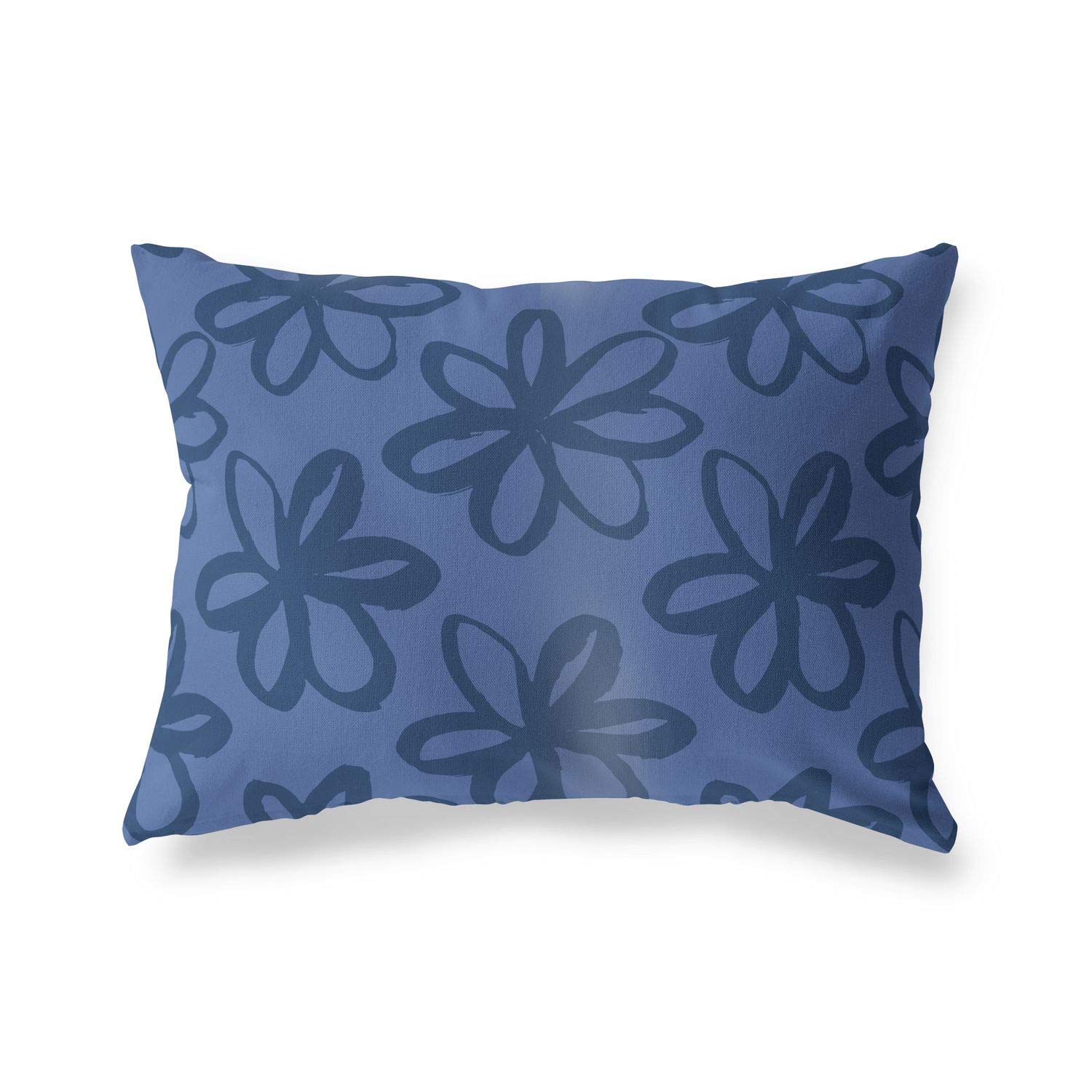 Bonamaison Decorative Cushion Cover Blue, Throw Pillow Covers, Home Decorative Pillowcases for Livingroom, Sofa, Bedroom, Size:35x50 Cm - Designed and Manufactured in Turkey