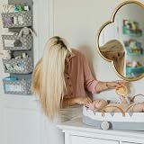 Vesta Baby Over Door Hanging Organiser with Hooks 4 Pocket Storage view 8