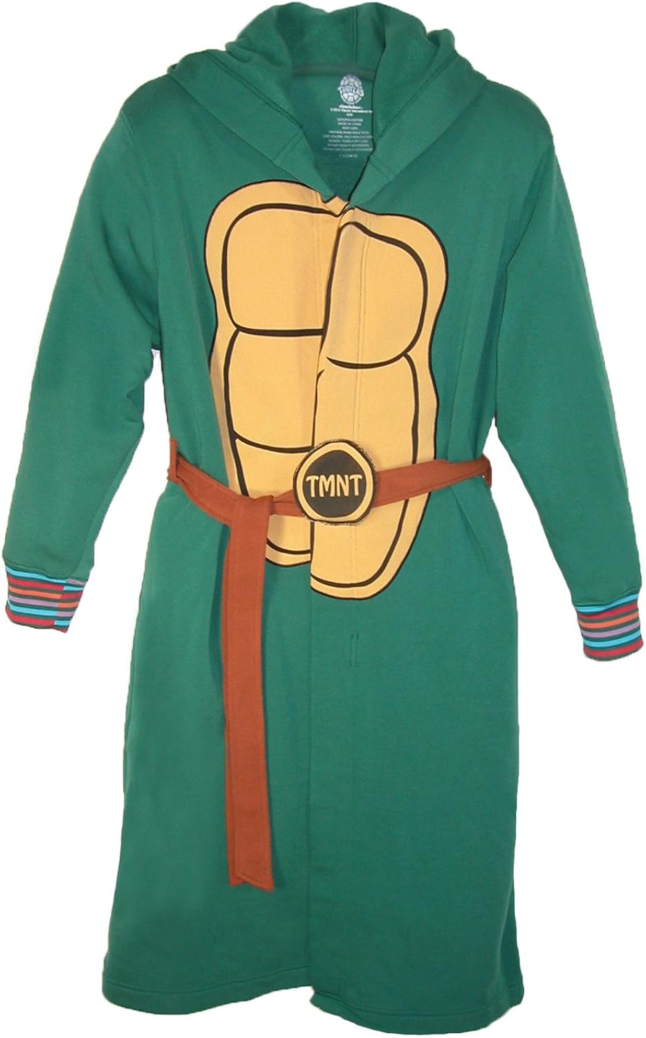 BioWorld Teenage Mutant Ninja Turtles Hooded Robe, S/M, Green: Home & Kitchen