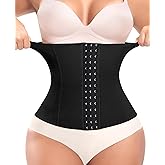 Werena Waist Trainer for Women Corset Shapewear Tummy Control Slimming Body Shaper Girdle Waist Cincher Belly Band