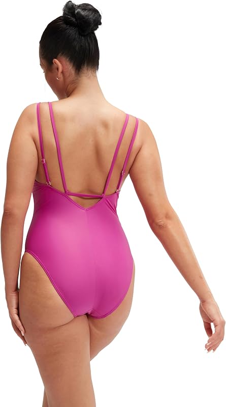 Shaping Strappy 1 Piece, Maillot Une pièce Femme, Pink,