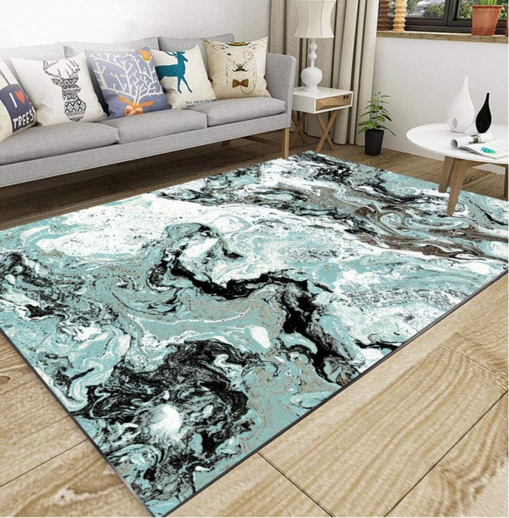 WZDSNDQDY Ink Carpet, European Abstract Ink, Children Crawling Ink Pad, Lj-10, 180/280Cm
