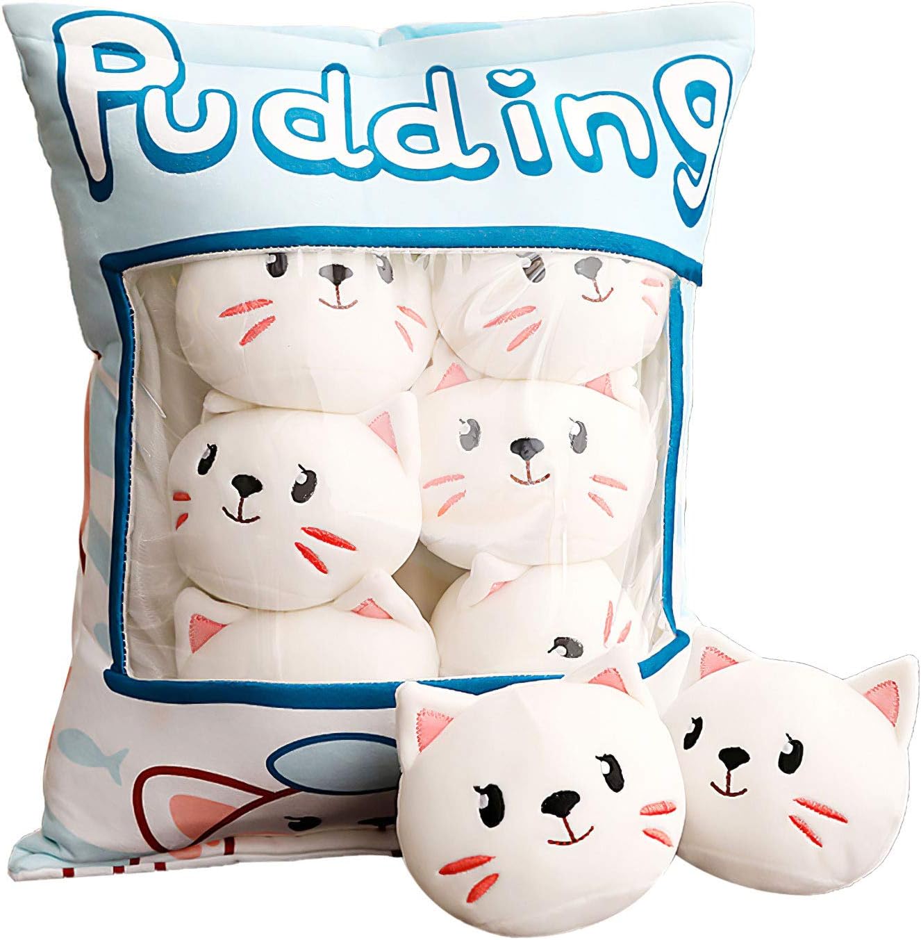 Cute Snack Bag Pillow Soft Totoro Animals Doll Toy Pillow Gifts Plush Cotton Stuffed Animals Pillow Decorative Stuffed Strawberry Toys Christmas Girlfriend Birthday Gift for Sofa Chair