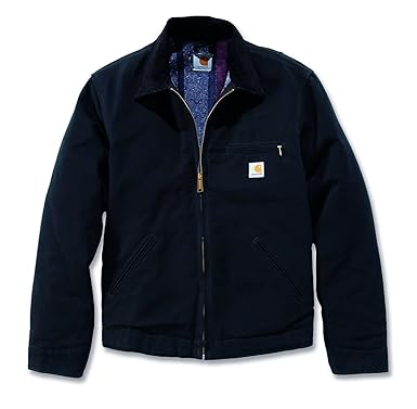Carhartt Ej001 Duck Detroit Jacket Brown