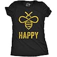 Crazy Dog Womens Funny Animal T Shirts Cute and Sarcastic Nature Camping Tees for Women