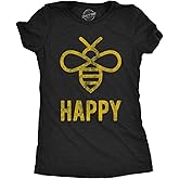 Crazy Dog Womens Funny Animal T Shirts Cute and Sarcastic Nature Tees for Women