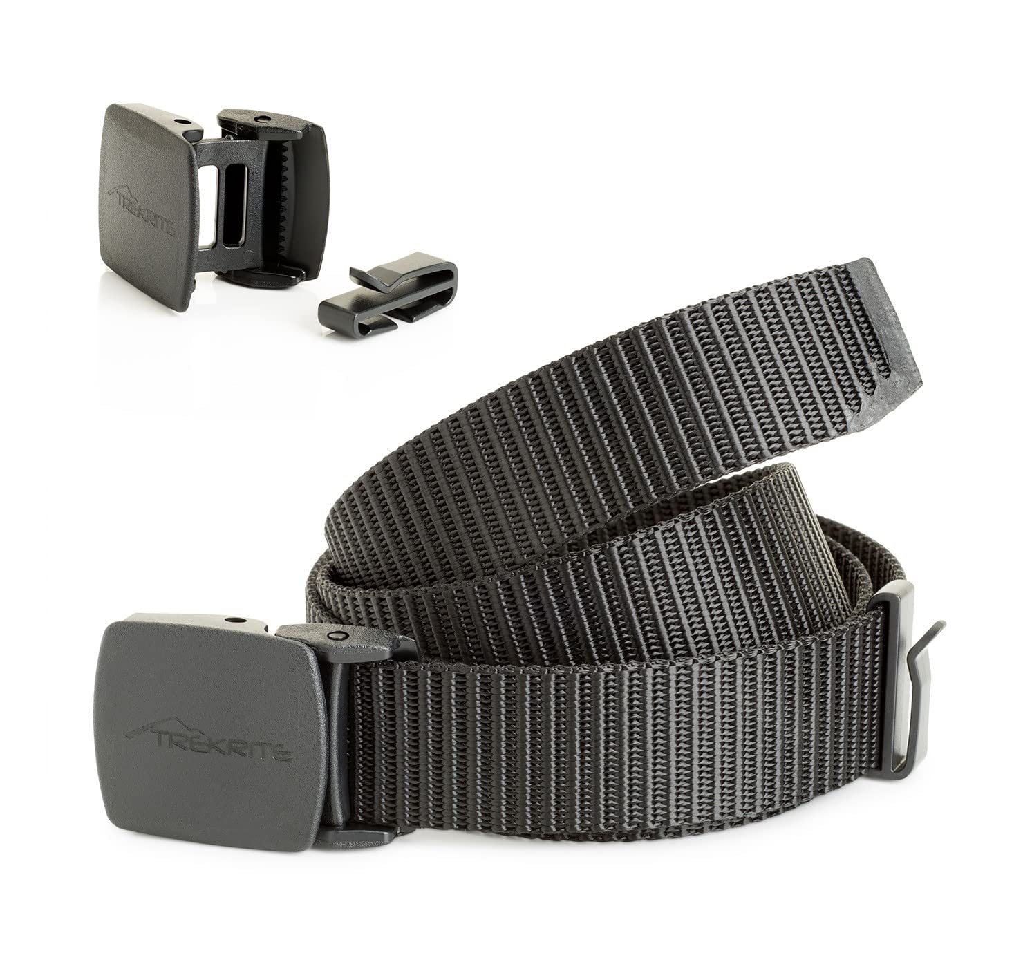 Trekrite Adjustable Belt – Nylon Hiking/Camping/Walking/Travel Unisex Small (up to 38")