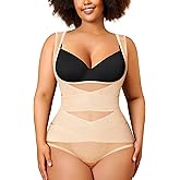 Nebility Plus Size Shapewear Bodysuit for Women Tummy Control Body Shaper Seamless Faja Colombian Waist Trainer Girdle