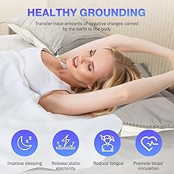 Grounding Sheets Queen Size, Earth Grounded Fitted