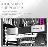 upHere White GPU Brace Support Video Card Sag Holder Bracket G276WT view 3