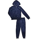 Cheetah Girls 2 Piece Velour Jogger Set, Hoodie and Sweatpants Tracksuit, Sports Outfit