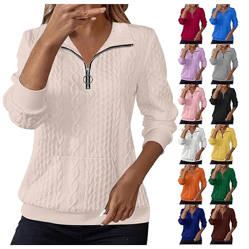 Yinguo women's clothing, women's sweatshirts, fleece tops for women uk, hoodie for women uk, womens snoodie hoodie, sweatshirt dress, sweatshirt dress, ladies fleece jackets full zip, jumpers Beige