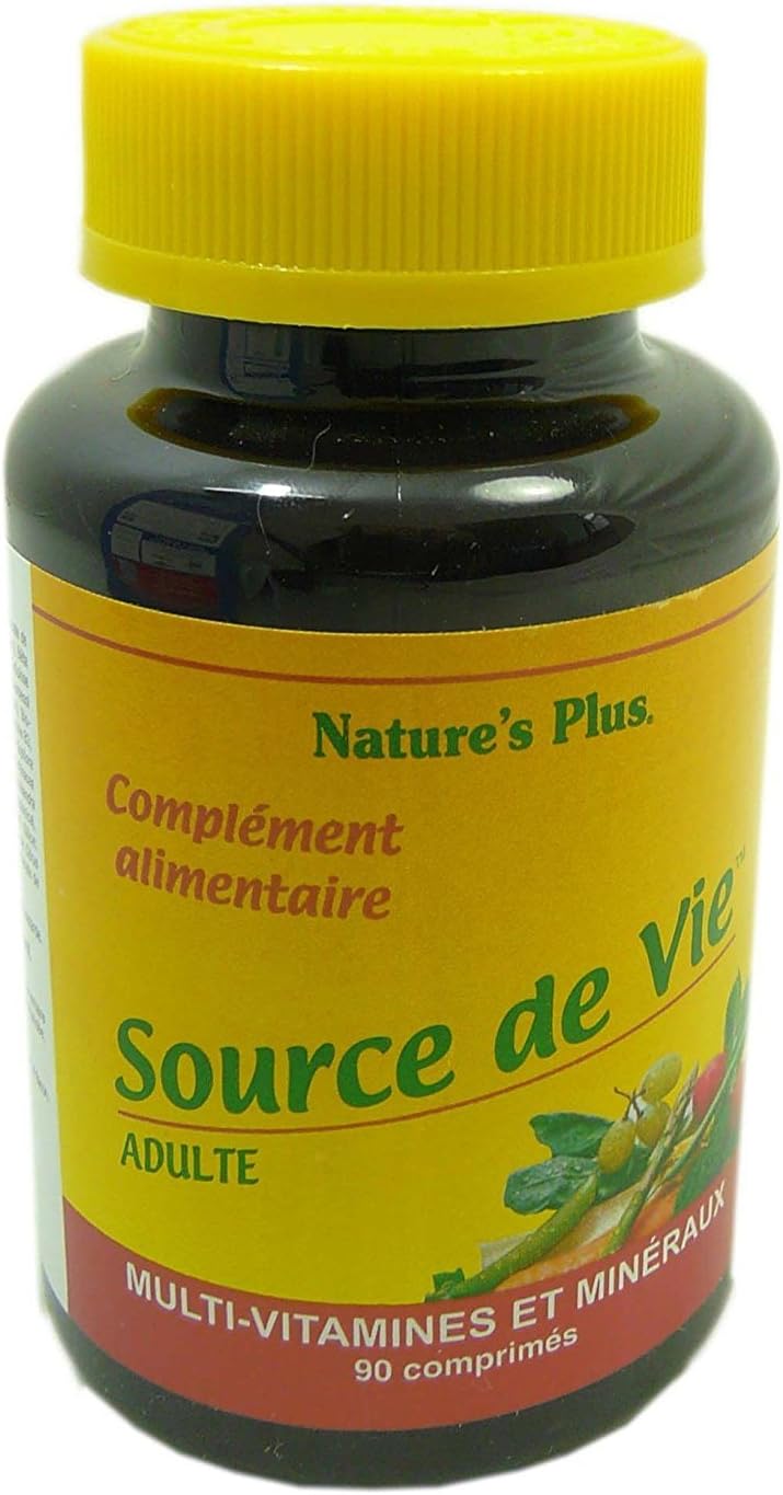 Nature s plus - Source de vie adulte - 90 comprimés - Multi-vitamines