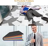 Fun storage Expandable A4 File Organiser with 13 Pockets Concertina view 4
