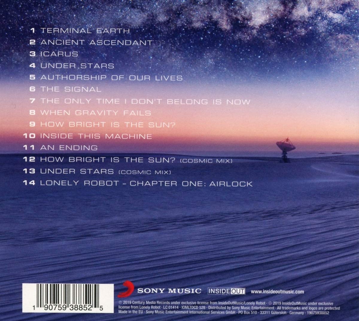 Under Stars Lonely Robot Amazon Fr Musique