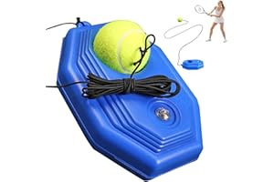 Tennis Ball Training Baseboard,2026 Updated TennisTrainer Equipment Set, Solo Tennis Trainer Rebound Ball,Portable TennisTrai