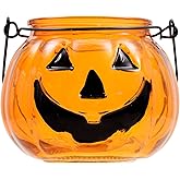 Halloween Pumpkin Tealight Candle Holder
