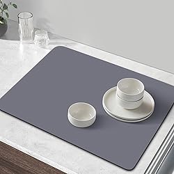 WISELIFE Coffee Mat Super Absorbent Dish Drying Mat
