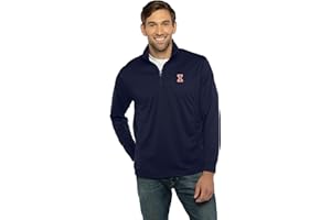 Vantage Apparel Men's Collegiate Micro Mesh Performance Team Color 1/4 Zip Pullover
