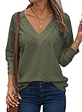 Dokotoo Womens Fall Clothes Long Sleeve Shirts for