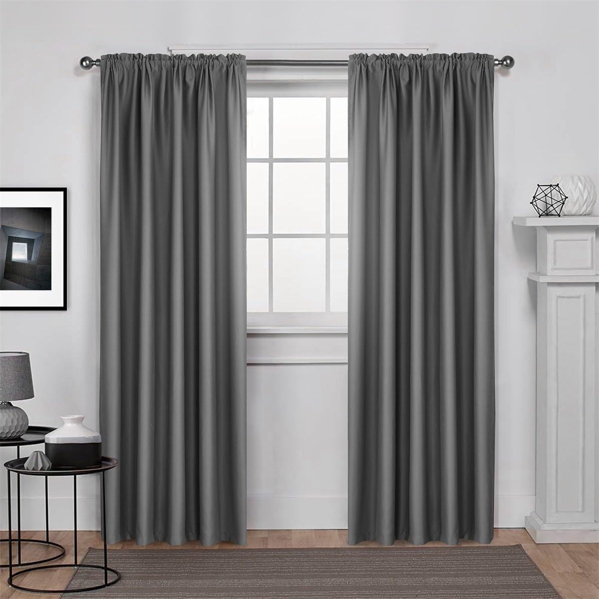 Dreaming Casa Solid Room Darkening Blackout Curtain for