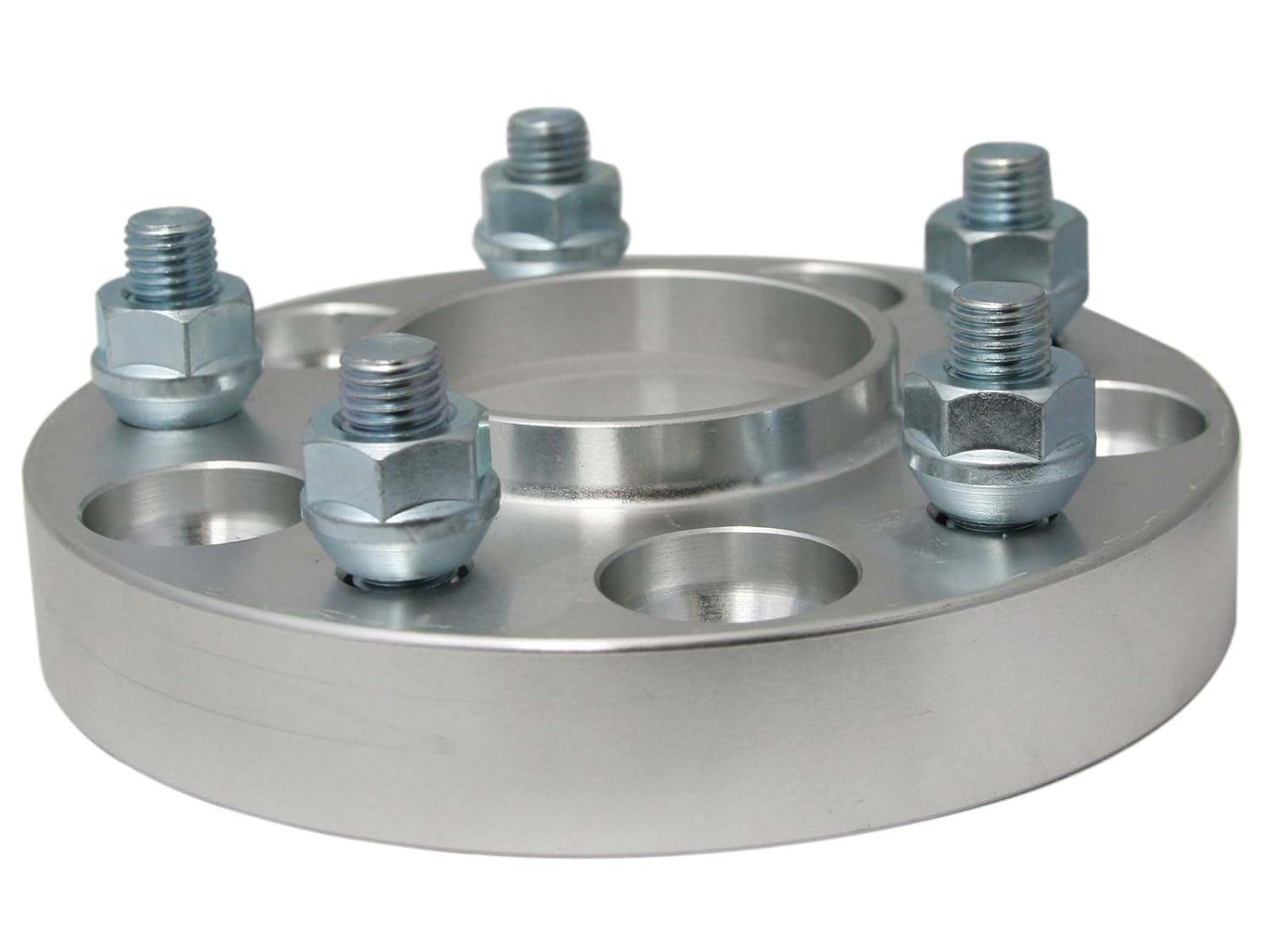 1 25mm 4x100 To 4x114 3mm Wheel Spacers Adapters With 12x1 Studs 4pcs