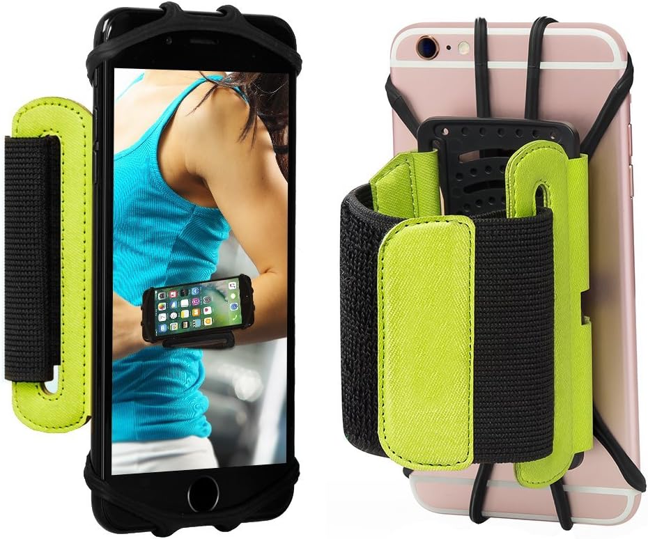 Neotrix Sports Wristband, 180°Rotatable Phone Holder Forearm Running Cycling Gym Jogging Armband for iPhone 4/5 / 6/7 / 7 plus Samsung Galaxy S8 S7 S6 edge plus etc