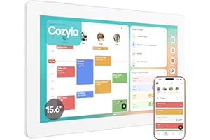 Cozyla Mate Calendar+ 2: 15.6" Digital Calendar Wall Touch Screen Chore Chart Customizable Dashboard Smart Electronic Display