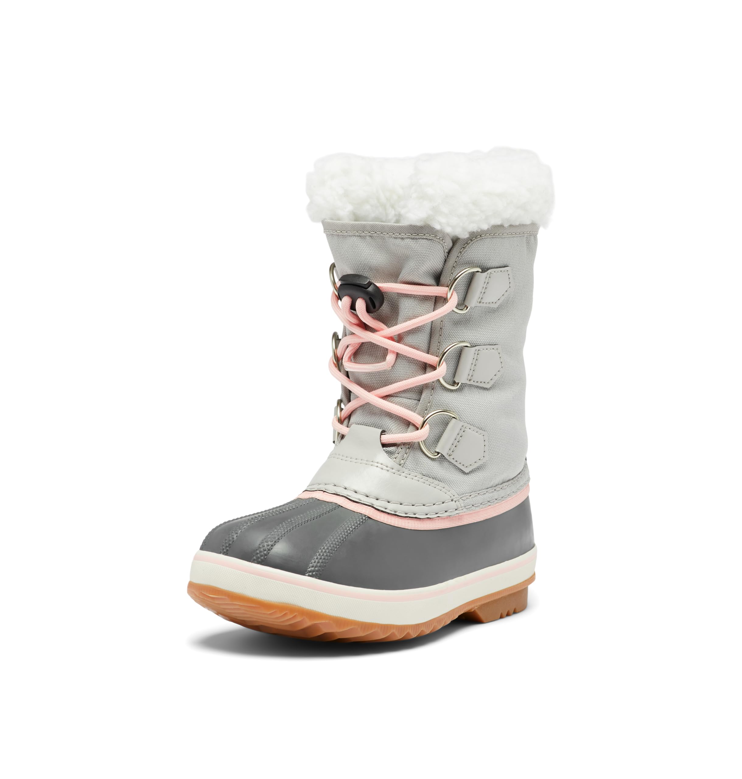 SOREL Children’s Yoot Pac Nylon Waterproof Boot – Dove, Gum 2 – 12