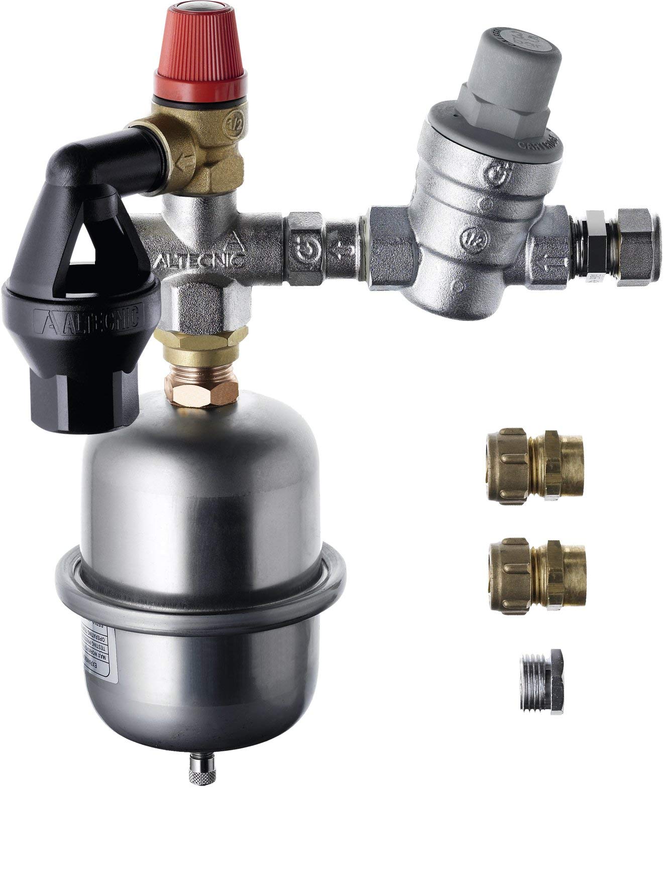 Stiebel Eltron 236701 Unvented Kit for SHU5/SHU10/SH10/SHC10, Silver