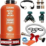 NPGLOBAL RV Water Softener Portable - 16,000