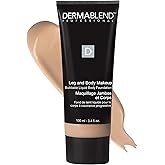 Dermablend Leg & Body Foundation Makeup, For Legs, Veins, Stretch marks, Buildable Liquid Body Foundation, 100mL